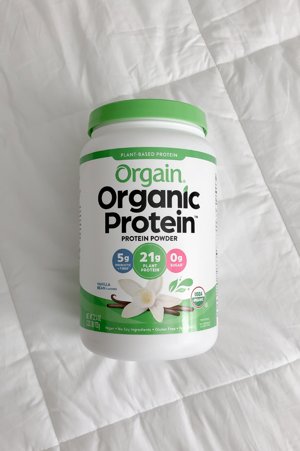 orgain organic protein powder